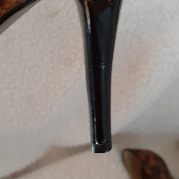 Nine West Leopard Glitter Heels size 7 - Picture 9 of 9